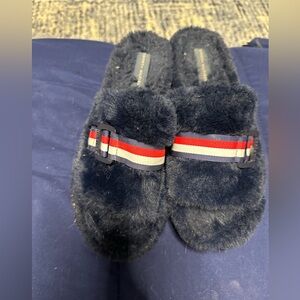 Tommy hilfigure platform slippers